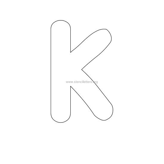 bubble stencil letter k bubble stencil letter k